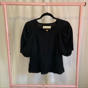 Leifsdottir Black Blouse